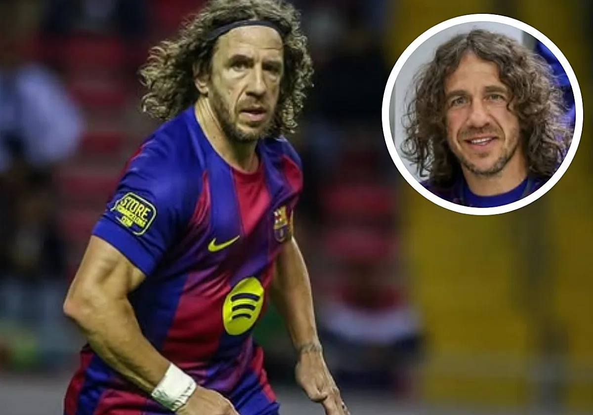 Carles Puyol, 48 años: «Si quieres ser longevo y vivir muchos años, pero estando joven, ten una vida activa, una buena alimentación y un buen descanso»