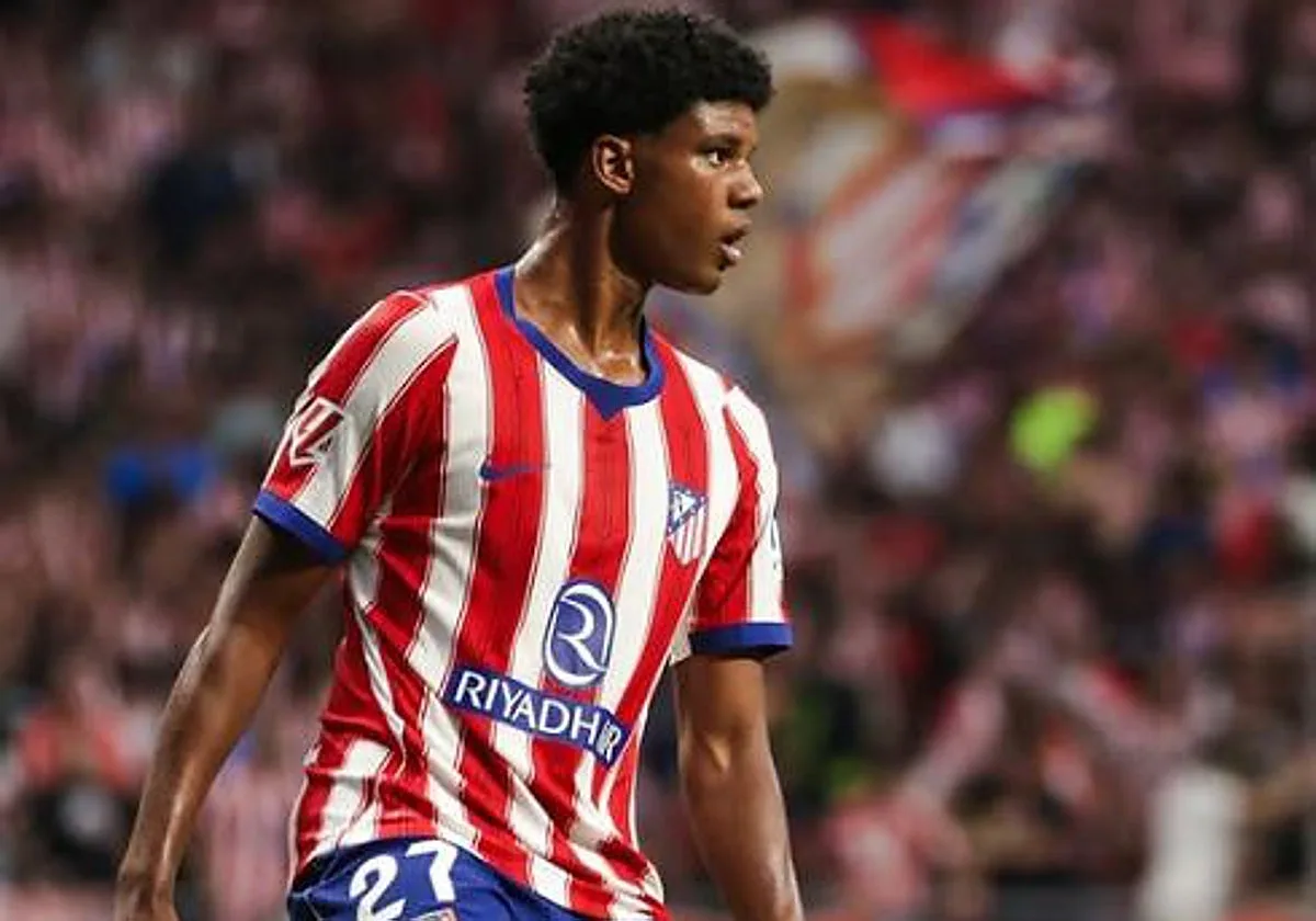 Jorge Domínguez establece el récord de precocidad del Atlético en 16 años y 241 días
