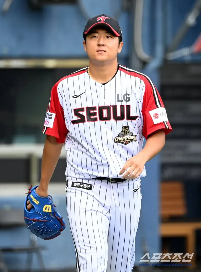 '해도해도 너무하네' 10득점+홈 경합도 잡았는데…LG 송승기 83일만의 승리 무산, 5이닝 못 버텼다 [대전리포트]