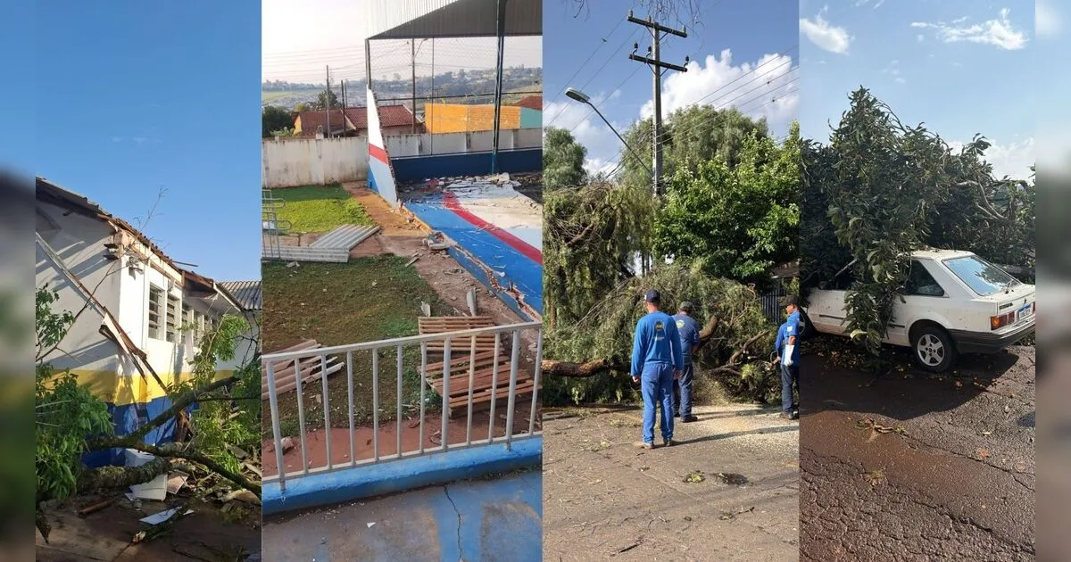 Prefeitura mobiliza equipes para reduzir impactos do temporal em Apucarana