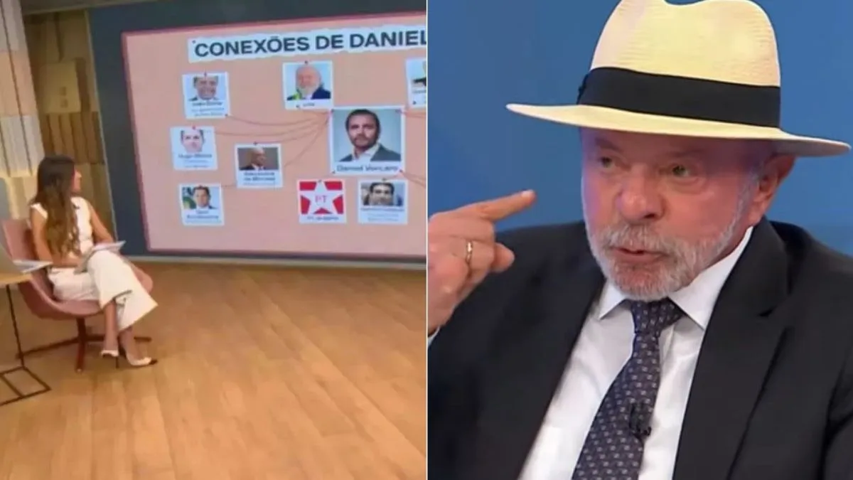 Lula dispara contra ‘PowerPoint mentiroso’ e Tralli reage ao vivo; veja como começou o ‘climão’ na Globo