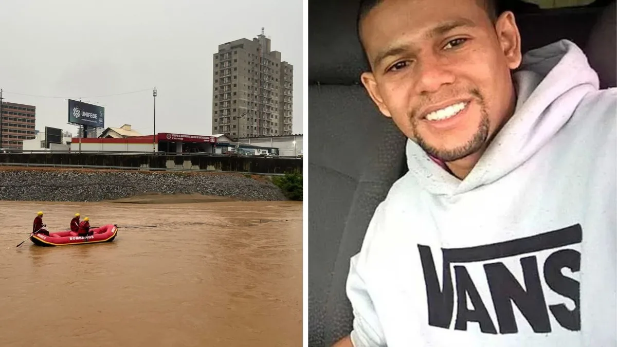 Corpo de homem desaparecido após carro cair no rio é encontrado após quatro dias de buscas em SC