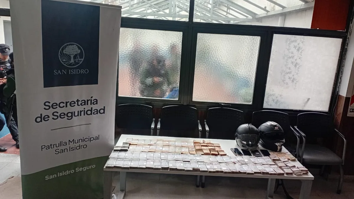 Una banda robó casi $38 millones en pleno centro de San Isidro y cayó minutos después: hay 6 detenidos