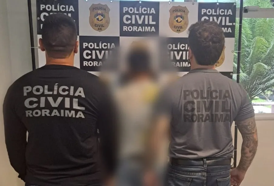 Guianense investigado por estupro e violência doméstica é preso em Roraima