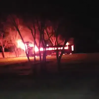 Incêndio atinge 2 vagões históricos do Trem do Pantanal em Aquidauana