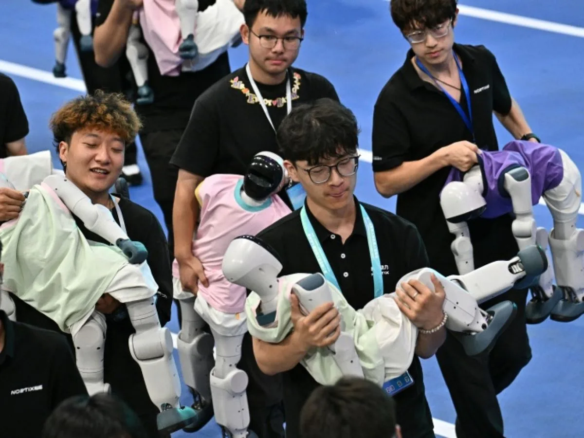 Des humanoïdes battent des records sportifs humains