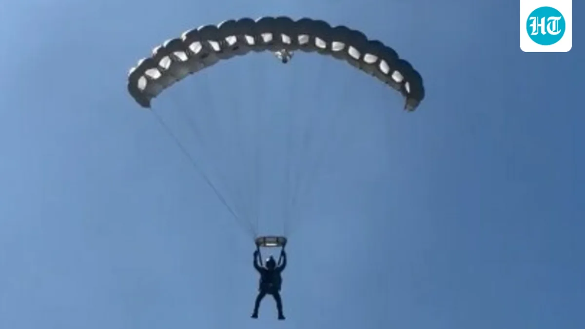At 22,000 feet, -15°C: DRDO pulls off high-altitude combat parachute test