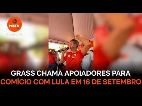 Com palanque duplo em Brasília, Lula prioriza Grass em comício na 4ª