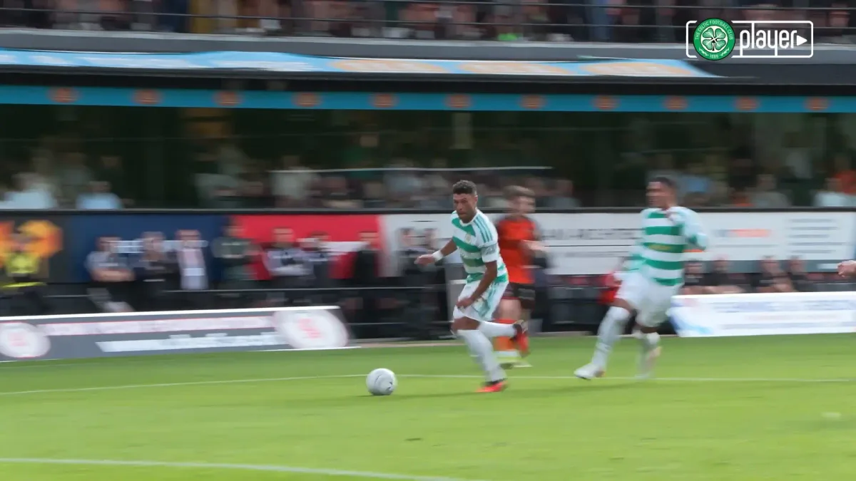 Ângulo Único: O primeiro gol de Durán com a camisa do Celtic
