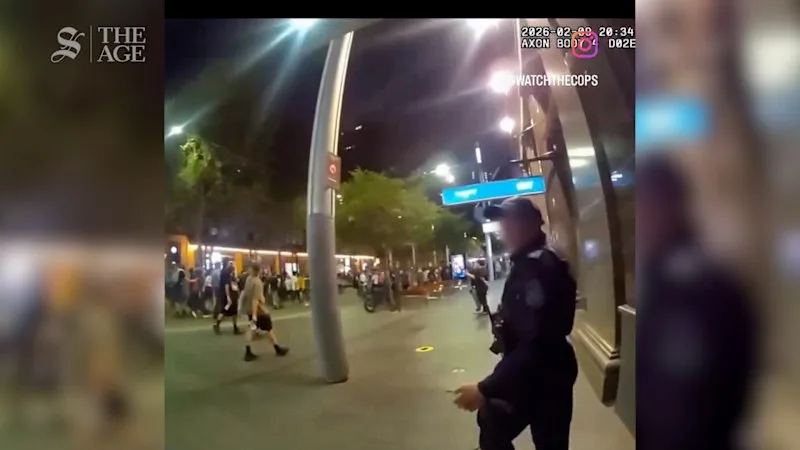 Police footage emerges