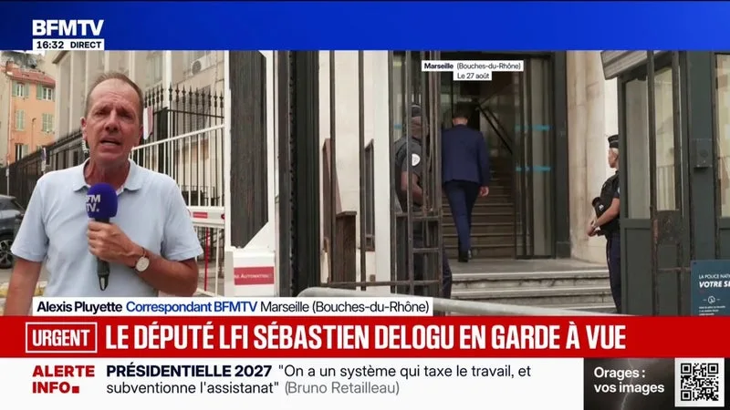 Ce que l'on sait de la mise en garde à vue de Sébastien Delogu, député LFI, après une altercation avec des policiers