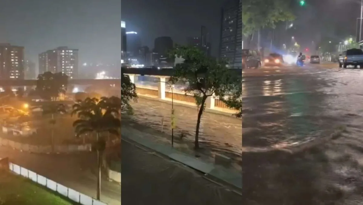Al menos 17 sectores de Caracas se vieron afectados por las recientes lluvias