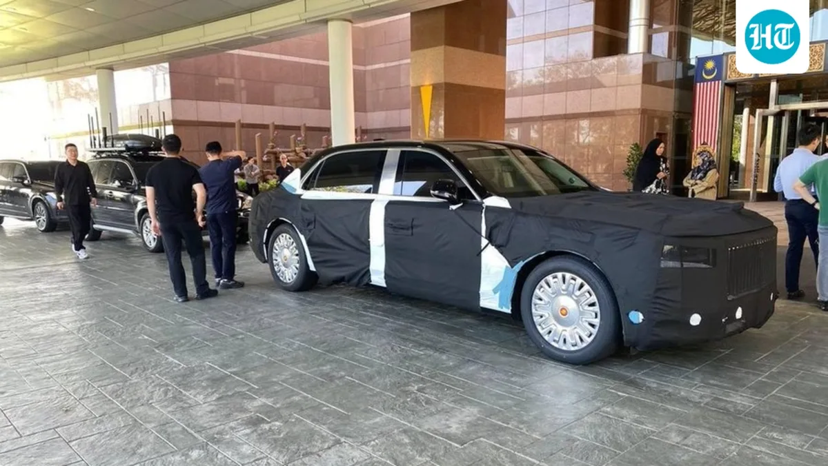 Xi Jinping's car arrives in Delhi under black covers. What we know about the 'secret' Hongqi N701