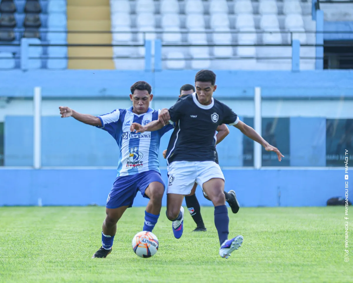 Remo e Paysandu eliminam Carajás e Águia e se reencontram na final da Supercopa Pará Sub-17