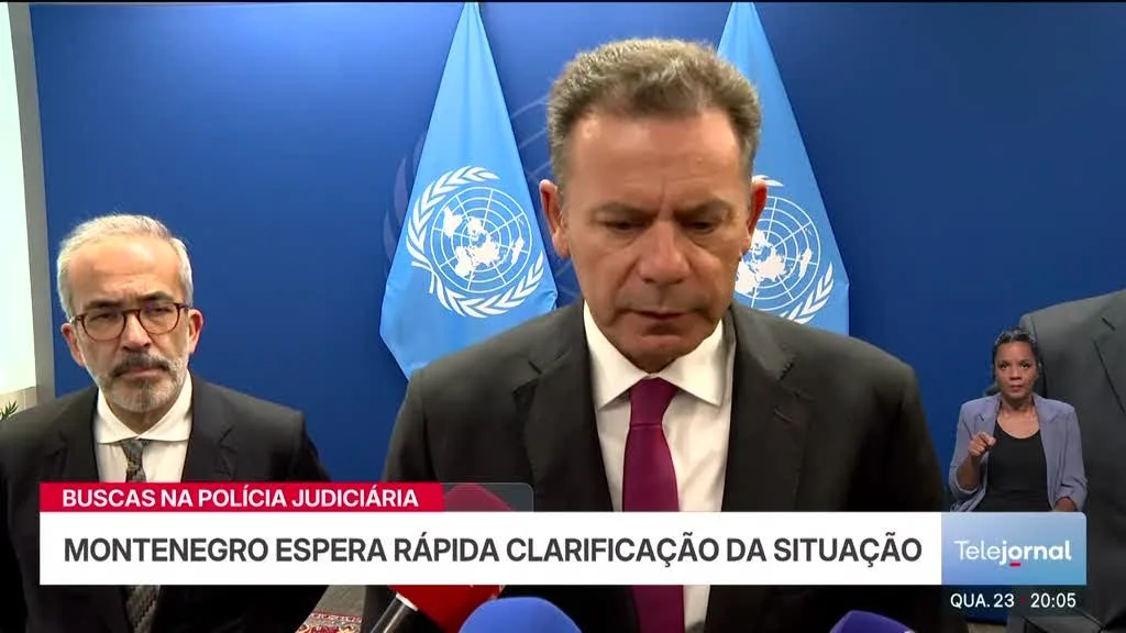 Montenegro reage a buscas na PJ: "Espero que a situação seja clarificada"
