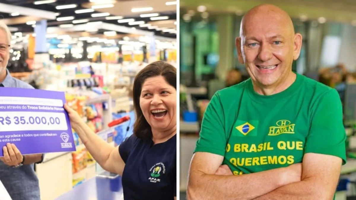 Havan arrecada R$ 6 milhões com Troco Solidário e ajuda 300 instituições em todo o país; SC recebe cerca de R$ 1,2 milhão