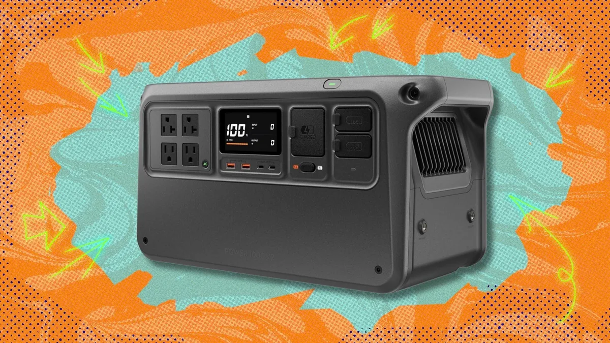 Last chance DJI deal: Save $50 on the DJI Power 1000 V2 portable power station at Amazon