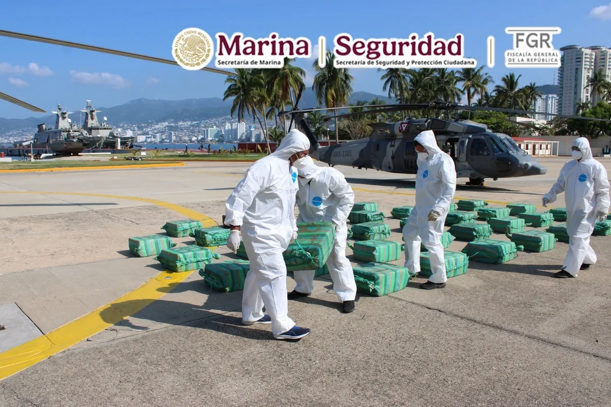 ‘Acapulcazo’ de la SEMAR: Así detectó un megacargamento de droga de 405 mdp en Guerrero (VIDEO)