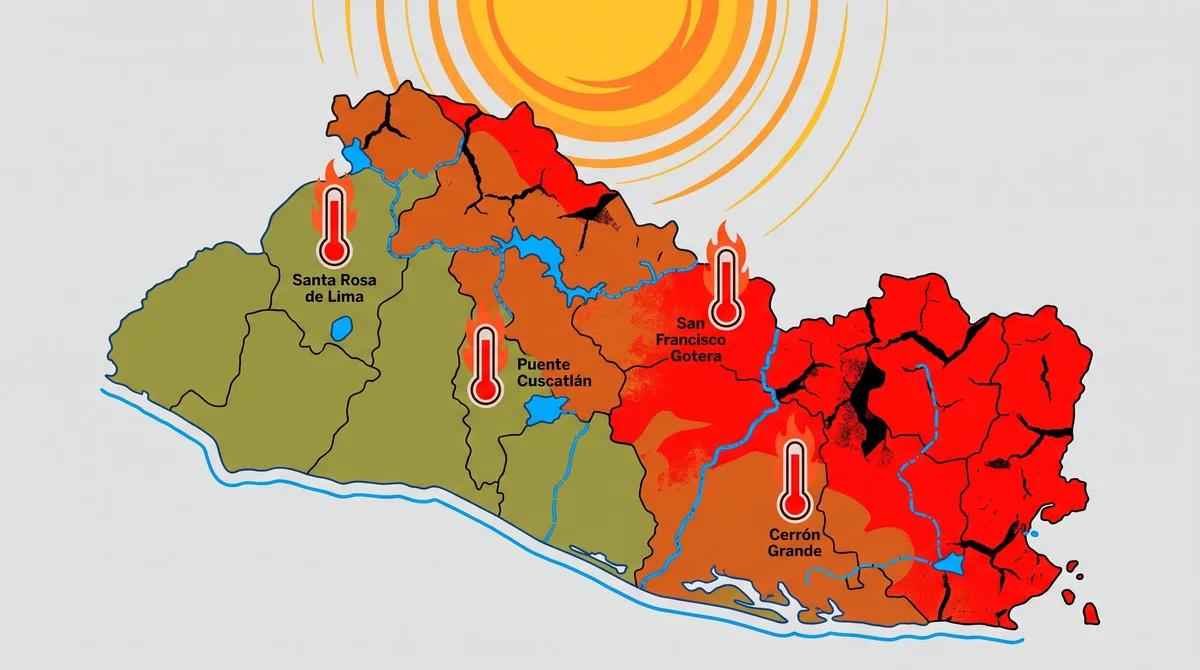 “El Salvador enfrenta un déficit de lluvias significativo y temperaturas récord”: Subdirector de Protección Civil