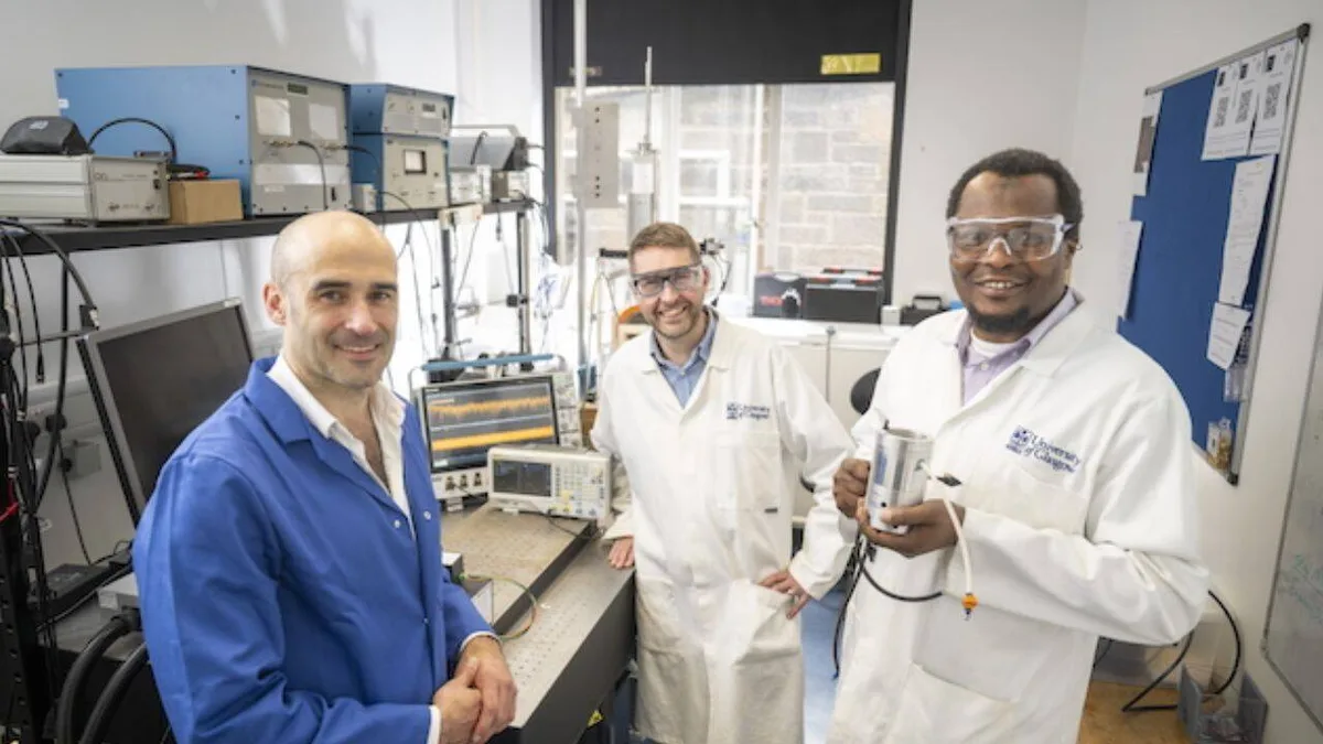 University of Glasgow develops £20 ultrasound device to produce fertiliser from air and water