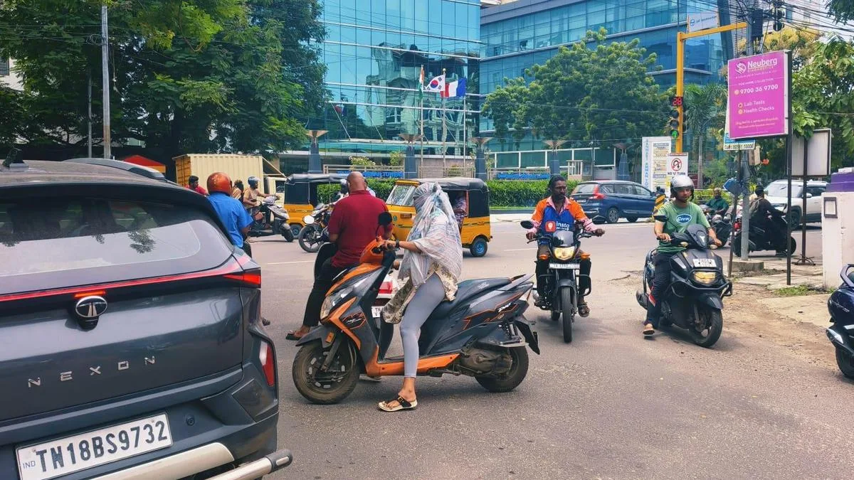 Wrong-side driving has gotten worse at VP Raman Road, Lloyds Road and Judge Jambulingam Road