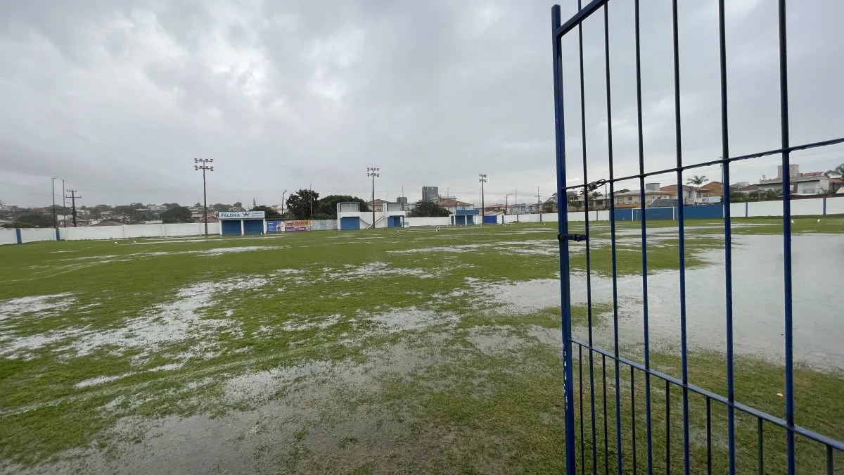 Primeira Divisão do futebol amador de Floranópolis tem rodada adiada por causa da chuva