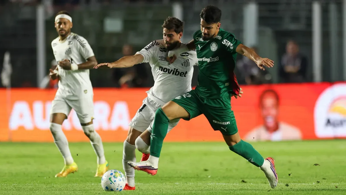 Santos x Palmeiras: veja fotos do jogo de volta das quartas da Copa do Brasil