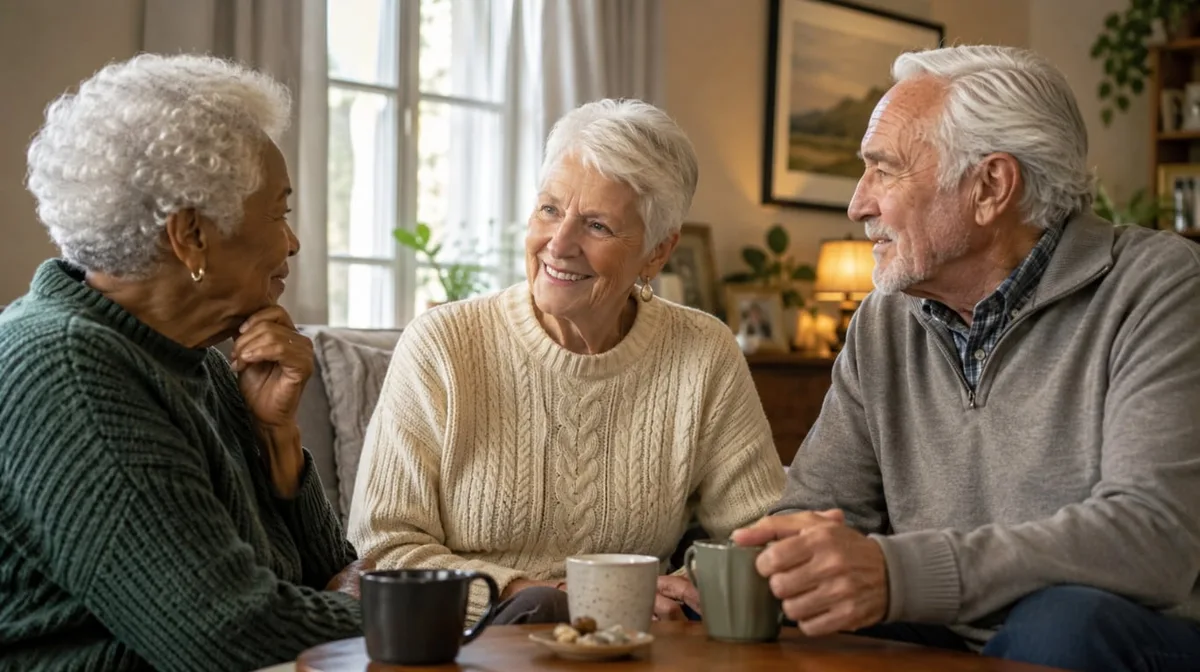 La psicología dice que las personas mayores de 70 años que prefieren tener pocos amigos no se están volviendo antisociales