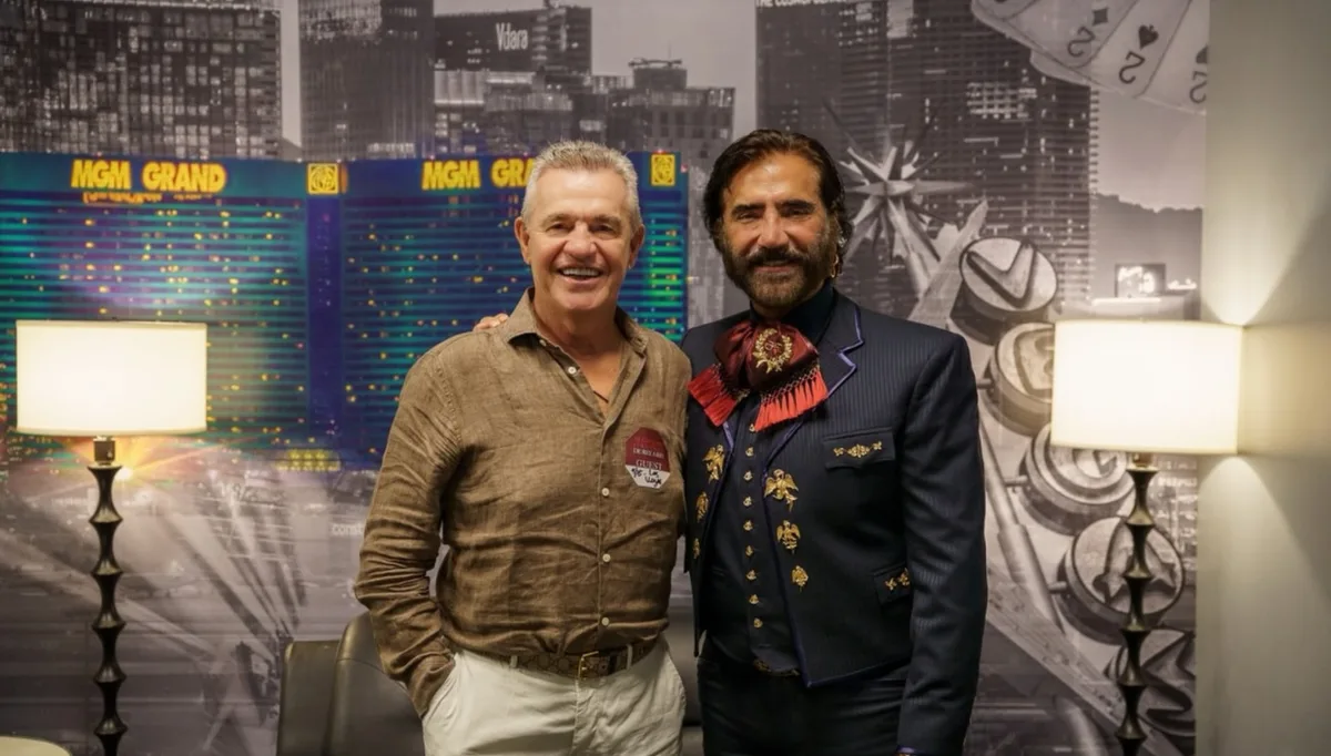 Alejandro Fernández y Javier Aguirre protagonizan sorpresivo encuentro en Las Vegas: el Potrillo realiza confesión