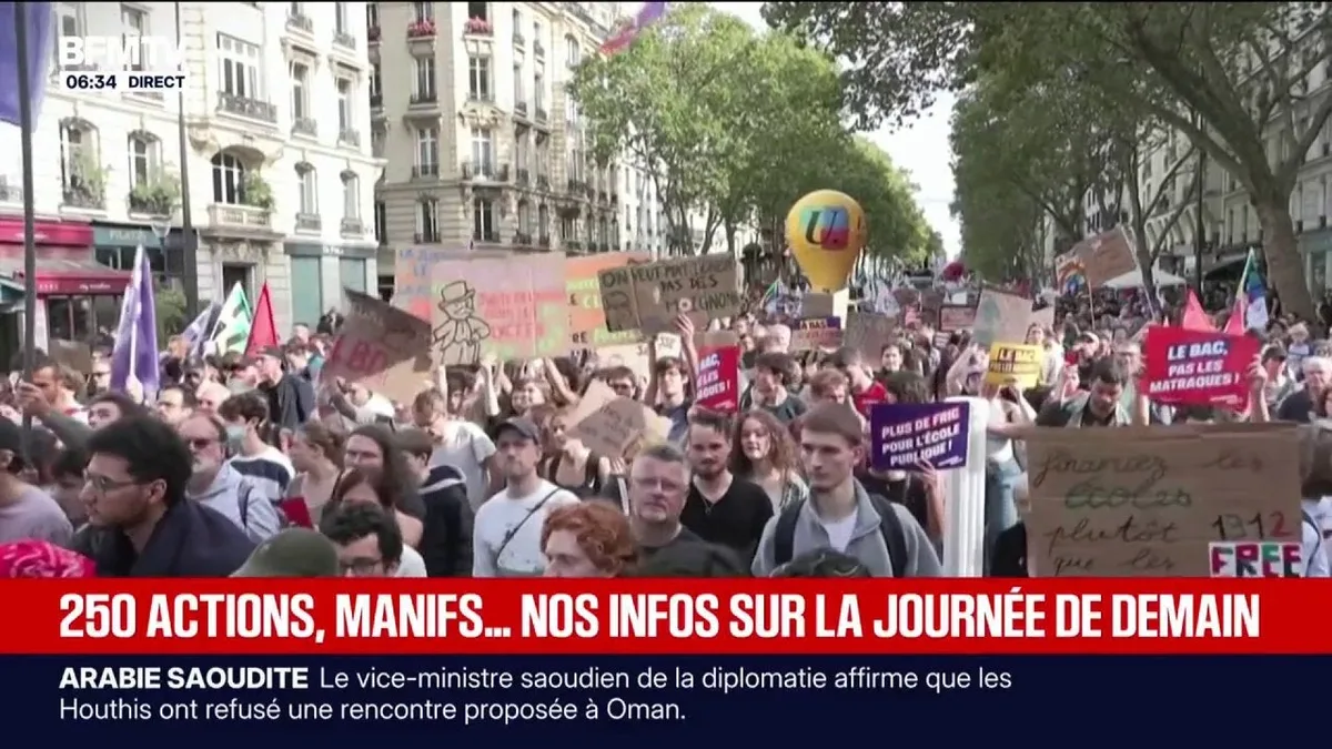 Mobilisation du 17 octobre: les rassemblements s'organisent, entre 250 et 1.300 actions en préparation partout en France selon le ministère de l'Intérieur