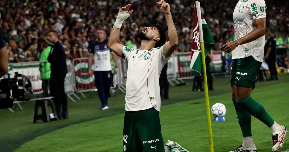 El Flaco López y el triunfo de Palmeiras ante Fluminense en el Maracaná: gol, autocrítica y sus impresionantes números