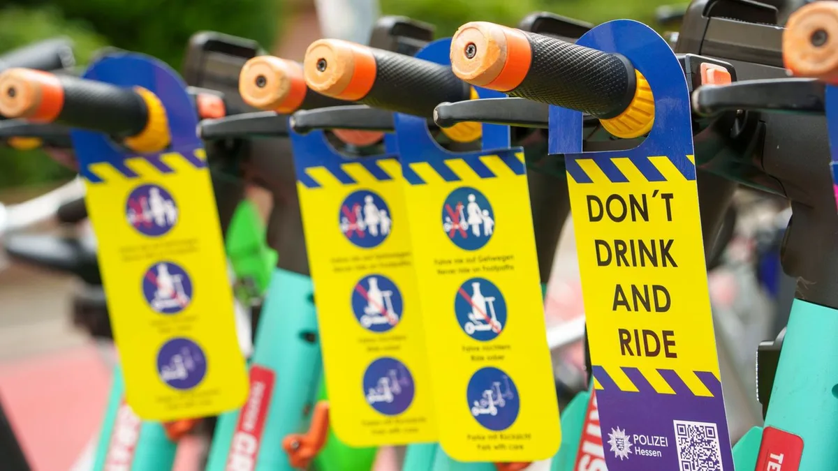 Polizeikontrollen: Mehrere E-Scooter-Fahrer unter Alkohol- und Drogeneinfluss