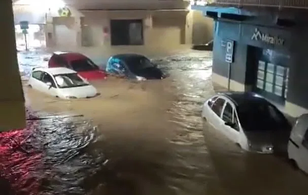 Máxima alerta en Denia y Gandía por la DANA Adam: el temporal golpea Valencia y Baleares, con la UME ya desplegada