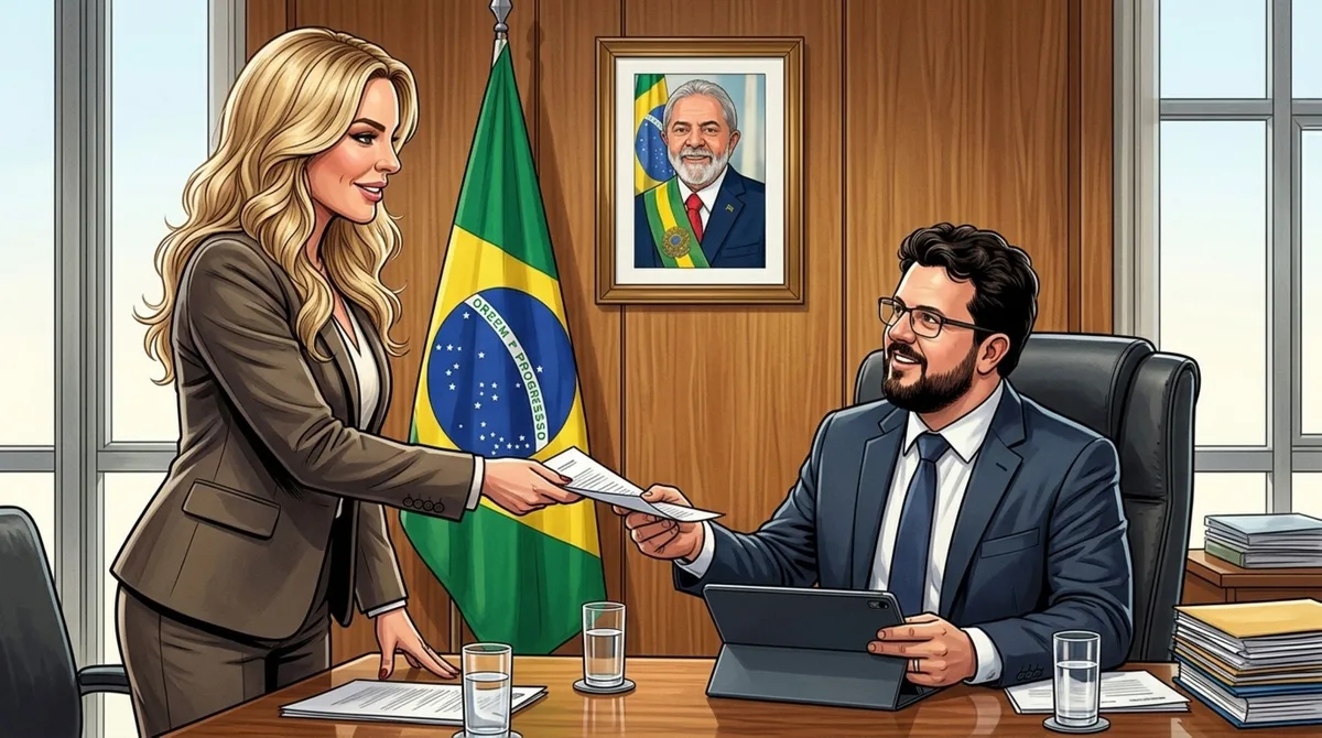 Amiga de Lulinha intermediava contrato de R$ 626 milhões com o governo Lula, indica minuta