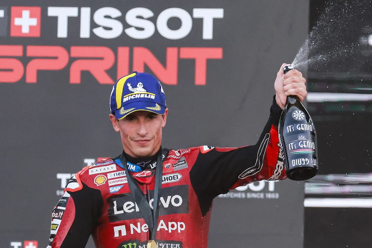 Márquez deslumbra a Ducati