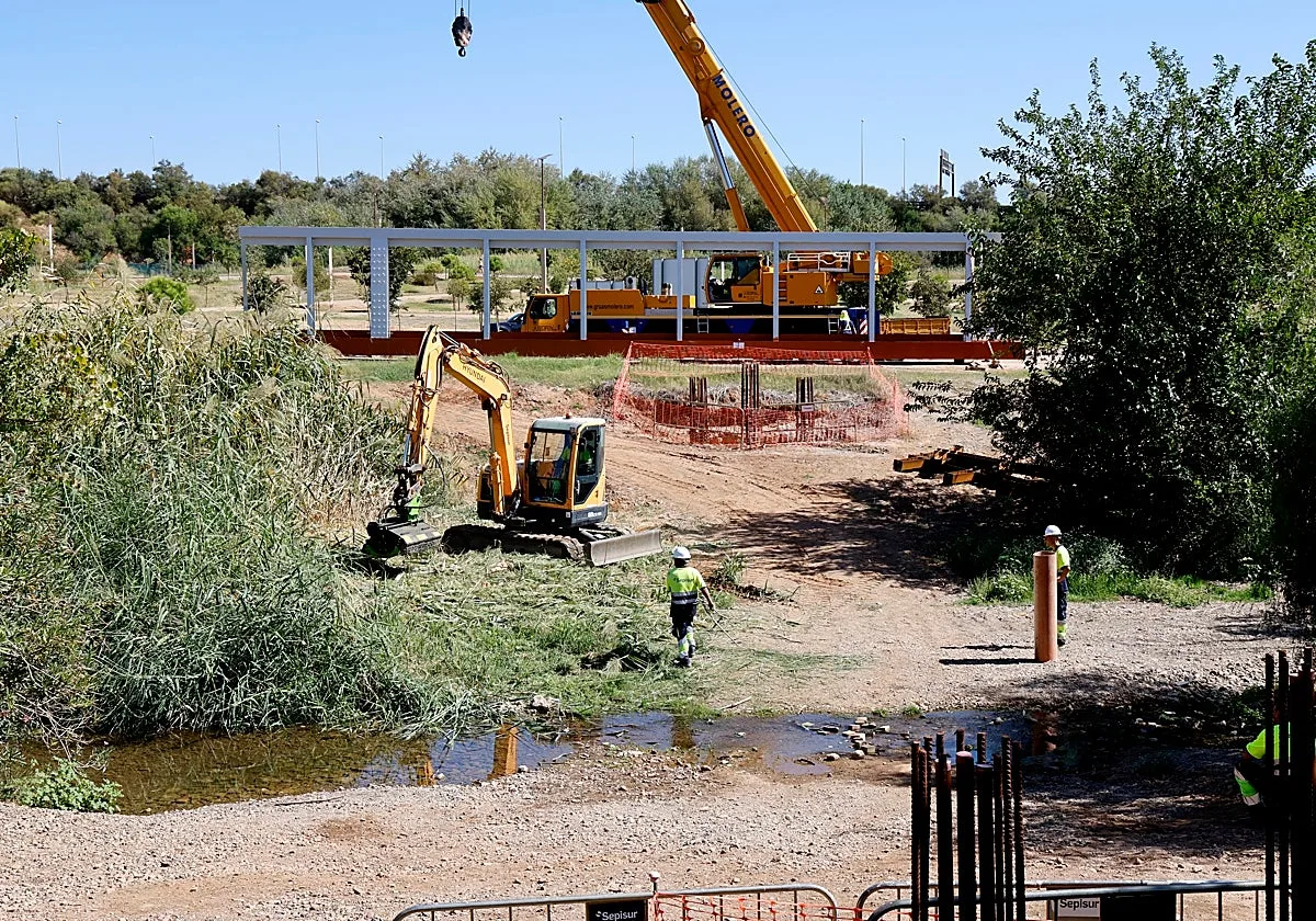 La pasarela que conectará Fátima con el Parque de Levante estará operativa a finales de 2026