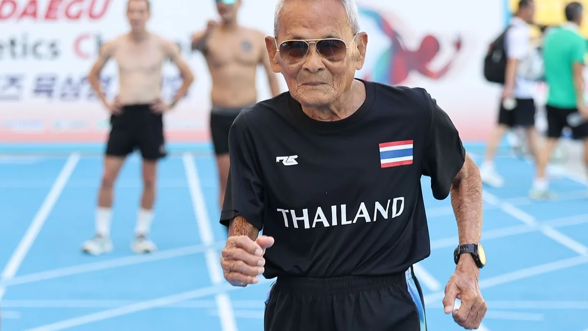Wettbewerb in Südkorea: 106-jähriger Thailänder stellt Weltrekord im Diskuswurf auf