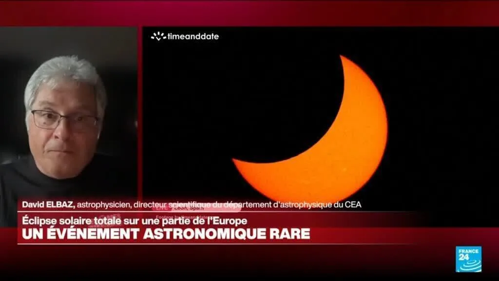 REPLAY - Eclipse solaire sur l'Europe, le nord de l'Espagne plongé dans le noir total