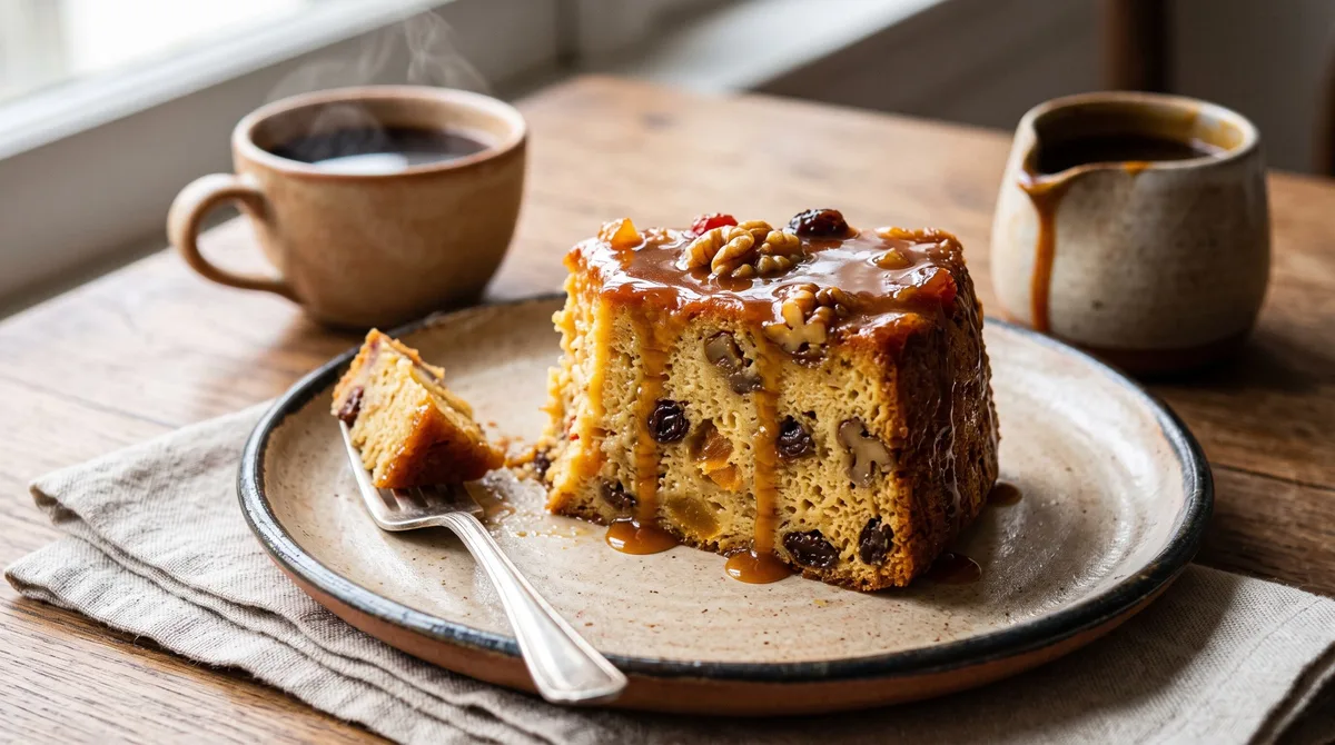 Receta de budín diplomático en sartén, rápida y fácil