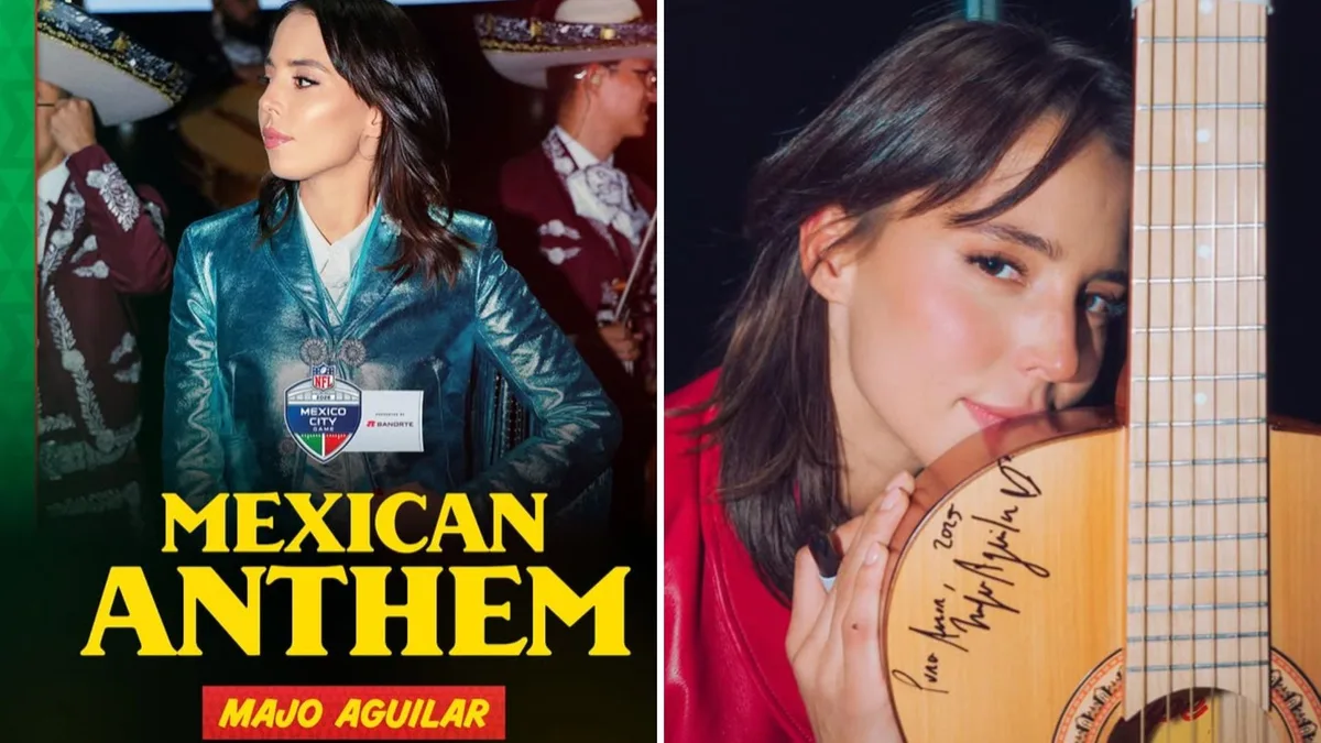 Majo Aguilar llega a la NFL: cantará el Himno Nacional antes del Vikings vs 49ers en México