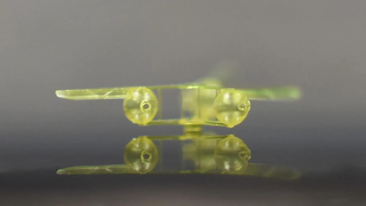 Scientists build tiny robots without motors that can fly using sound waves alone