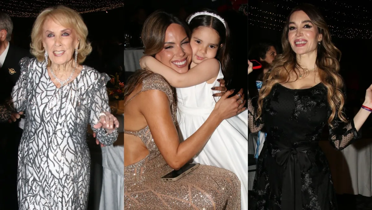 Sarah Burlando fue la estrella de una noche de gala: todos los looks, de Mirtha Legrand a Fátima Flórez
