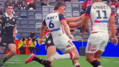 The Nathan Cleary tackle that could cruel Penrith’s title hopes