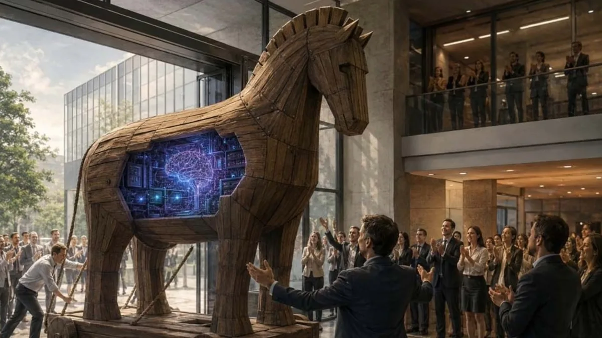 La IA como Caballo de Troya: linda por fuera, ingobernable por dentro