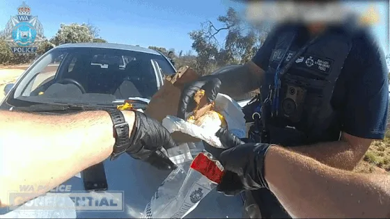 Methylamphetamine allegedly found in driver’s McDonald’s McMuffin during WA police stop