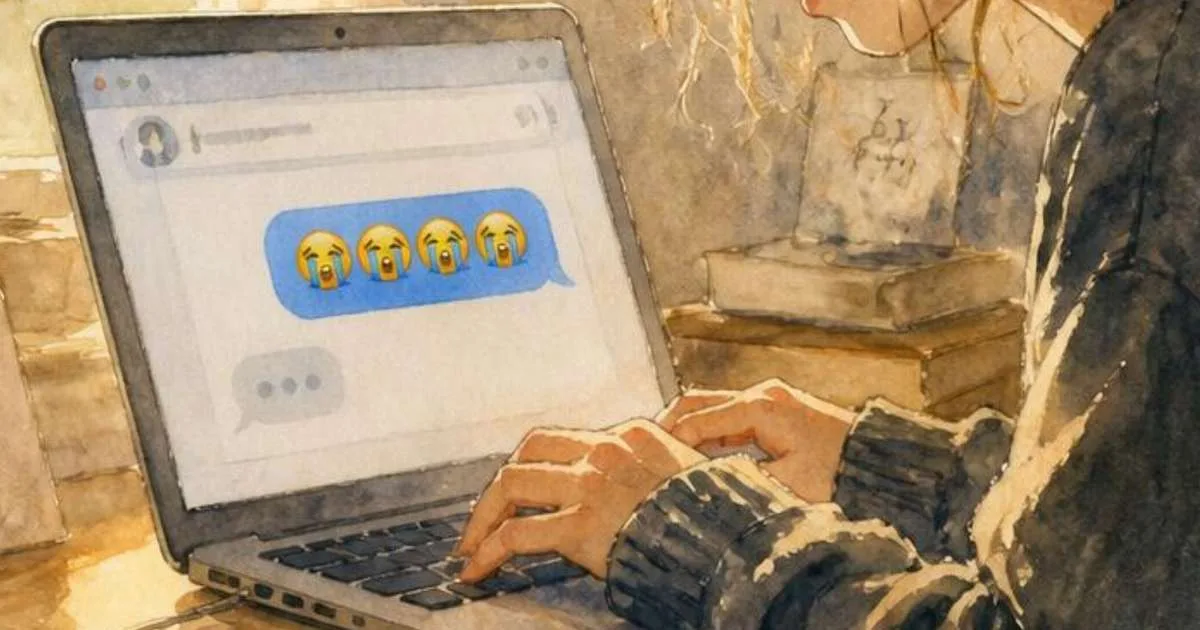Por que o emoji de choro virou o mais popular do mundo em 2025? Entenda