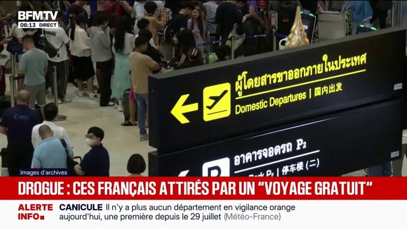 11 Français détenus en Thaïlande pour trafic de drogue après avoir été recrutés sur les réseaux sociaux