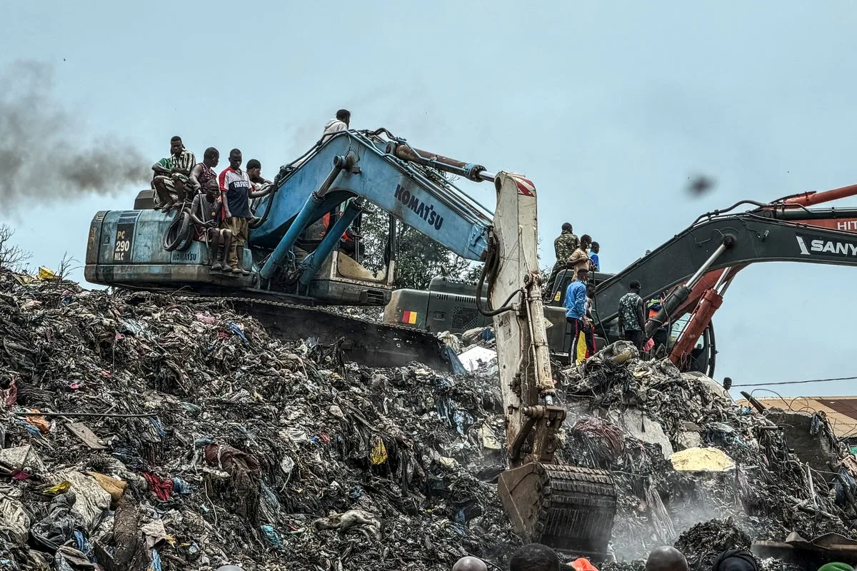 30 dead after Guinea landfill collapse from torrential rain landslide