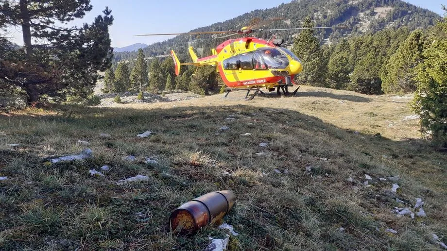 Une importante opération de déminage dans le Vercors, près de 300 kilos de munitions retirés