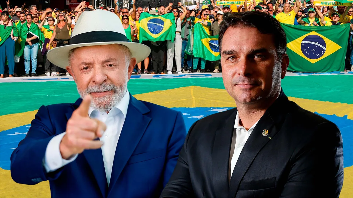 Flávio tem 52% dos votos válidos, contra 48% de Lula, aponta Gerp